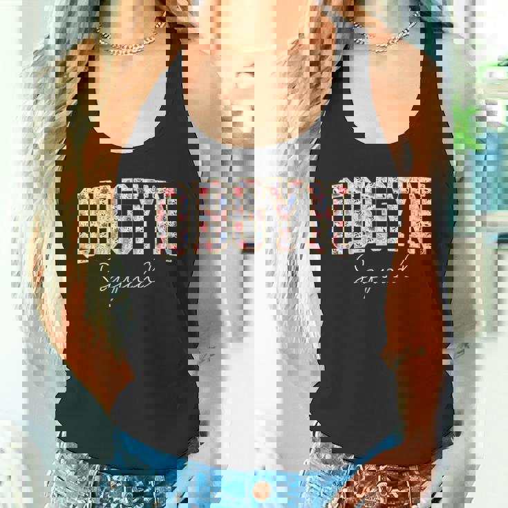 フローラルobgyn スクワッド 産科医 婦人科医 看護師 Ob Gyn タンクトップ