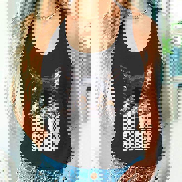 ブラック&タン チワワ Let Meleep Dog Chiwawa Lover タンクトップ