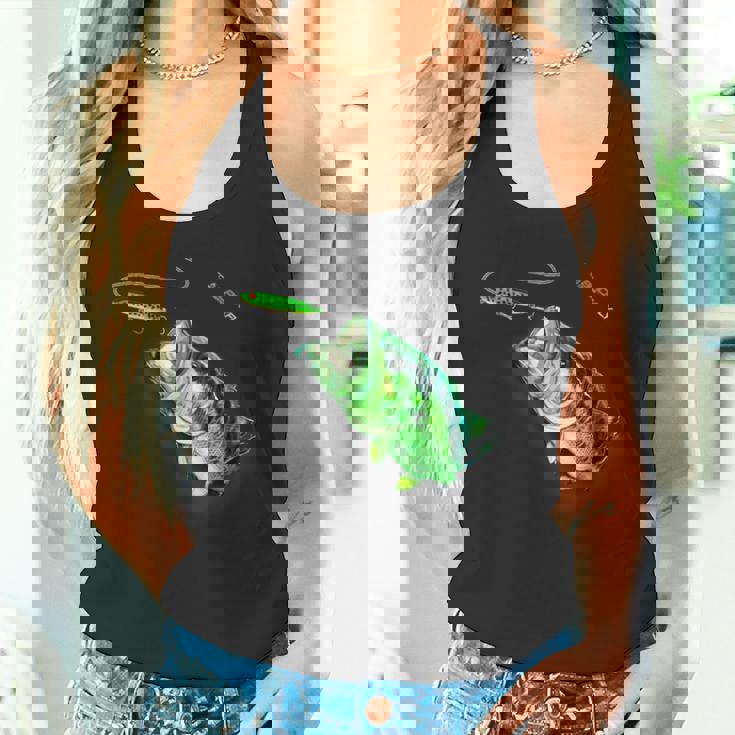 ブラックフライのトップウォータースプークを備えた新しいバスフィッシングシャツ タンクトップ