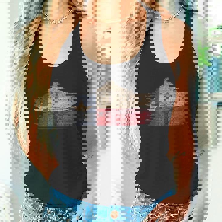 プラウドテキサスフラッグヴィンテージアラモ タンクトップ