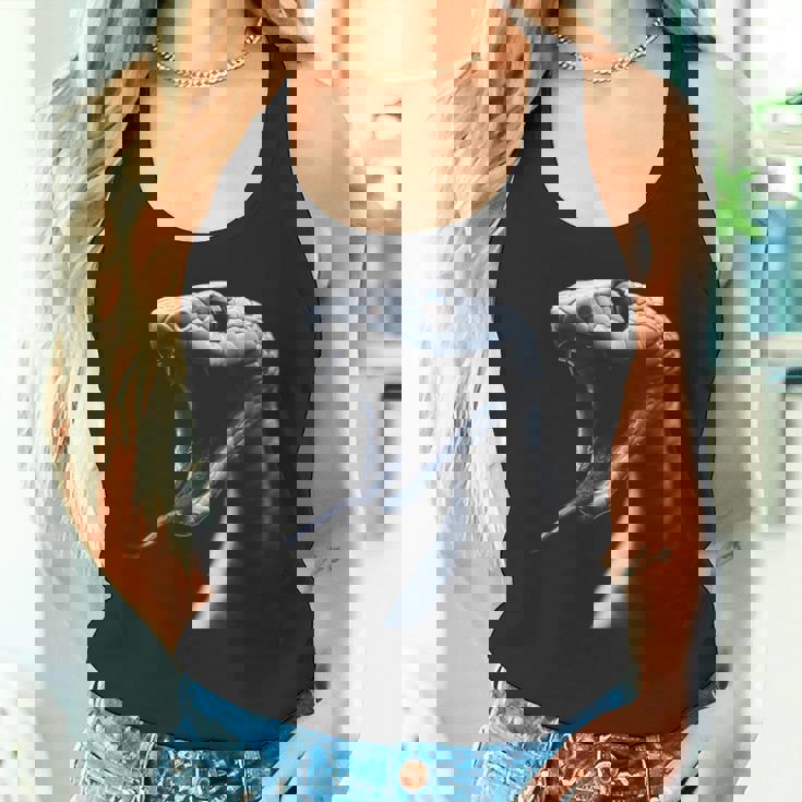 ヘビ 爬虫類 コブラ バイパー 蛇 爬虫類 生物学 ギフト タンクトップ