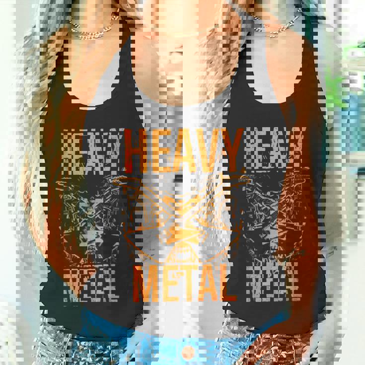 ヘヴィメタルミュージック タンクトップ