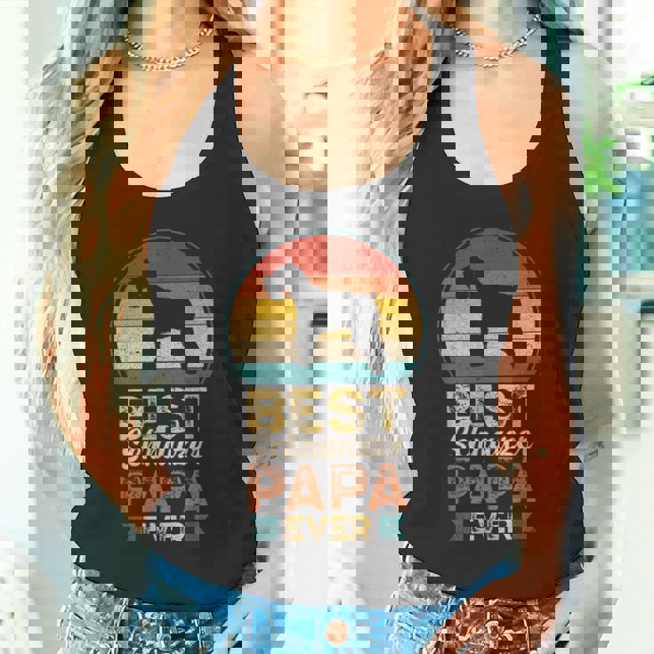 ベスト・シュナウザー・パパ ミニチュア・シュナウザー タンクトップ