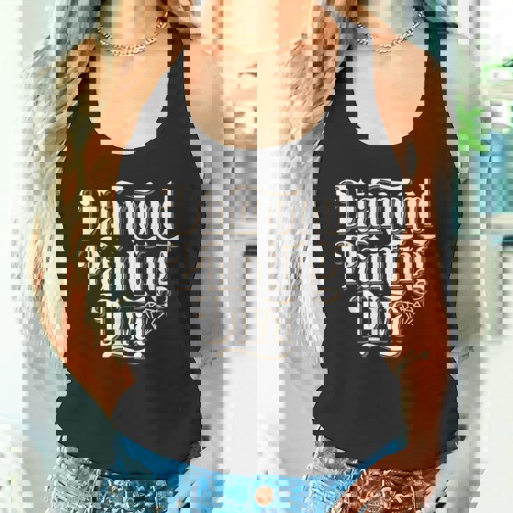 ペインティング ダイヤモンド 絵画 アート タンクトップ