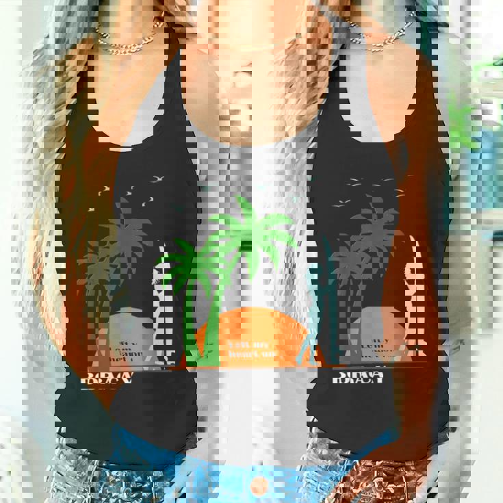 ボラカイ島 ヤシの木 サーフボード 日没 フィリピン ビーチ サーファーガール 東南アジア 島 贈り物 海 お土産 セブ タンクトップ