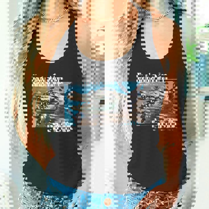 ボンバルディーロボンバルディーノクロコダイル面白いイタリアンブレインロットミーム タンクトップ