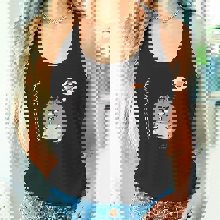 ボンレス犬とボンレス猫 はらぺこ ボンレス猫 タンクトップ