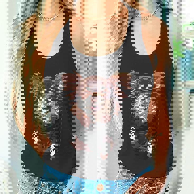 ポケットの中のチワワ 面白い チワワ 長髪 犬好き タンクトップ