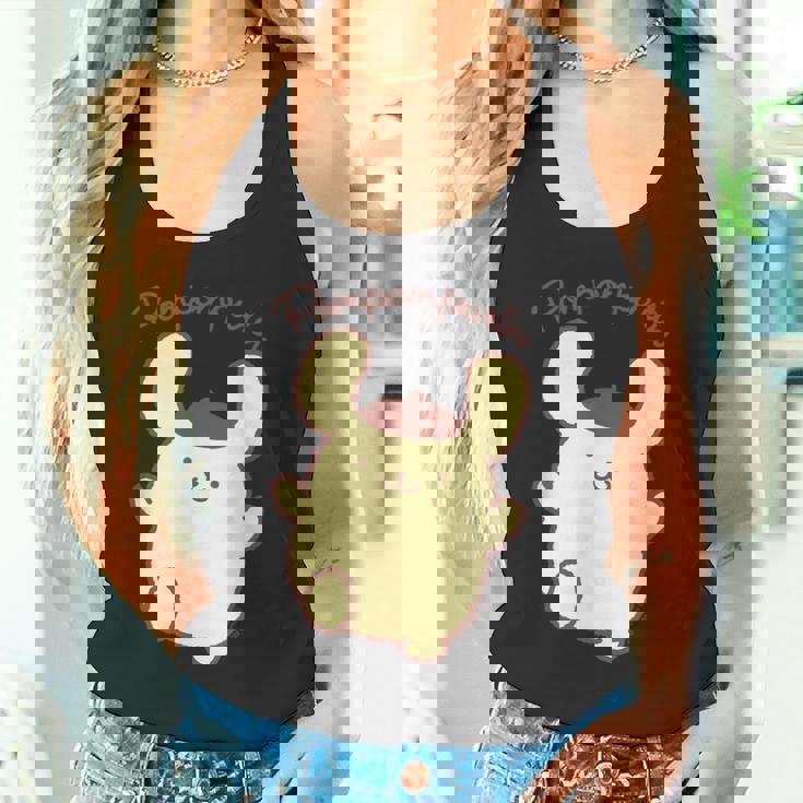 ポムポムプリン ジャンプ ダークカラー タンクトップ