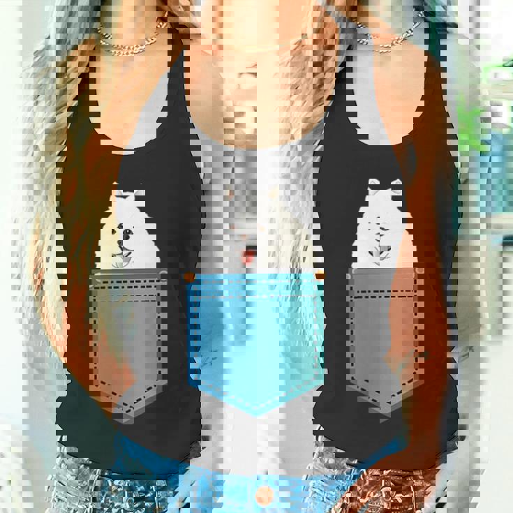 ポメラニアン 犬 胸ポケット ドイツ スピッツ タンクトップ