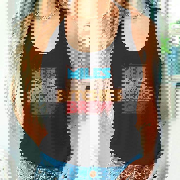 マイルス・デイビス・ビッチズ・ブリュー・ディストレストッド タンクトップ