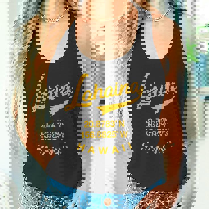 マウイ ラハイナ ハワイ レトロ ハワイアン タンクトップ