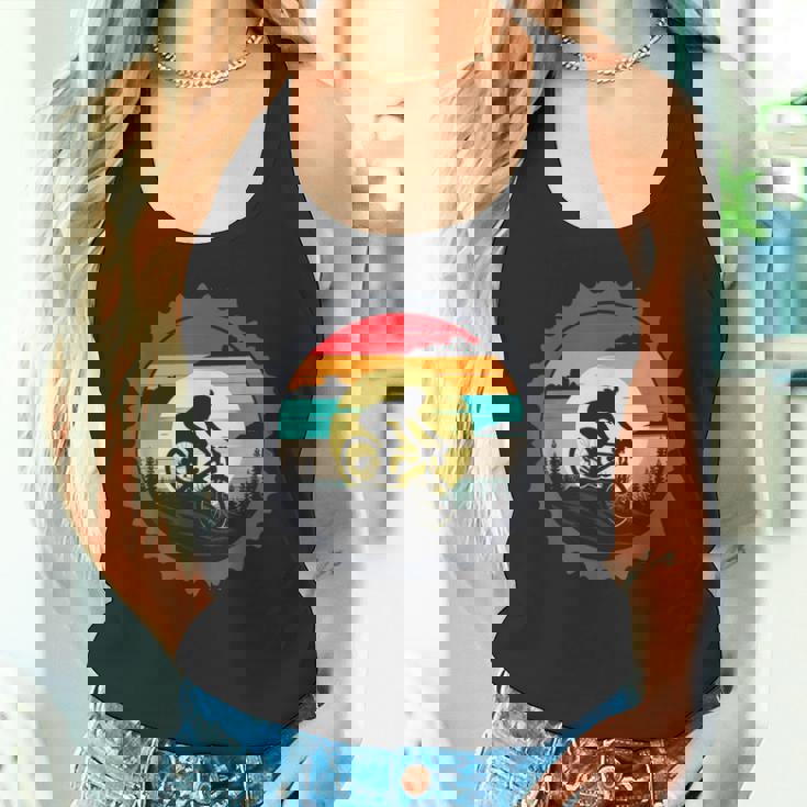 マウンテンバイク サイクリング レトロ ヴィンテージ Mtb 自転車ライダー タンクトップ