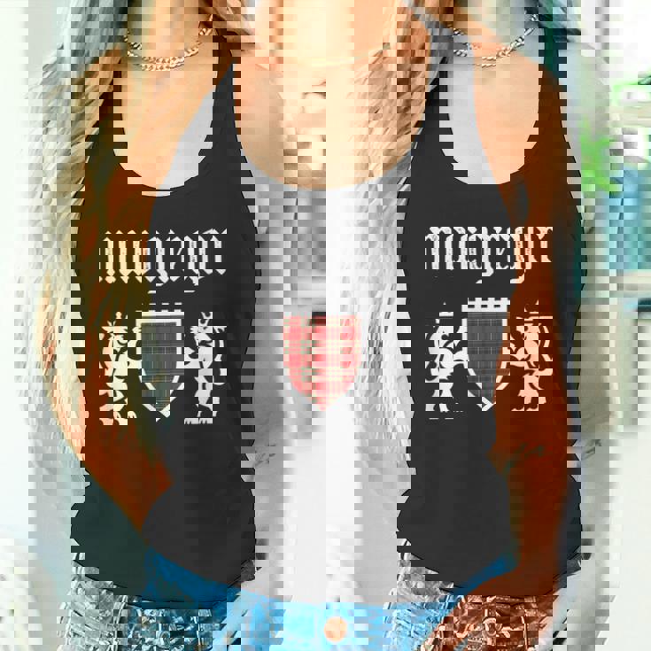 マクレガー一族タータン、スコットランド格子縞、マクレガーファミリー タンクトップ