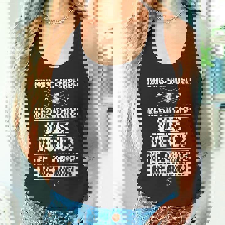 マックス・マンシー いつも自分らしくゲームデー タンクトップ