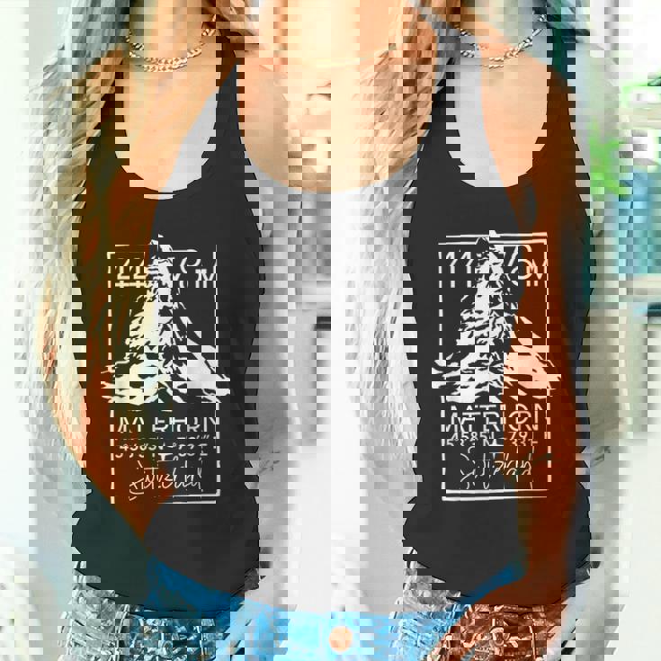 マッターホルン山 ツェルマット ハイキング スイス ギフト タンクトップ