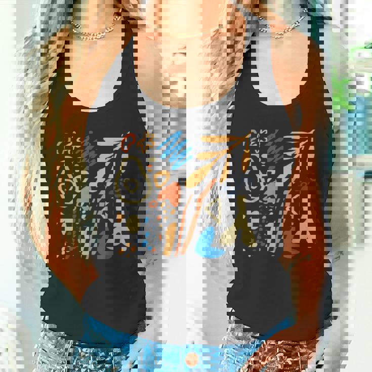 マティス 絵画 美的 アート 花 抽象 秋 タンクトップ