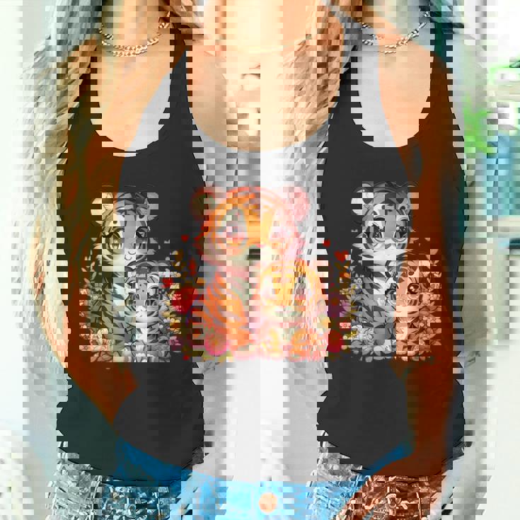 ママタイガー 赤ちゃん可愛い動物モチーフ タンクトップ