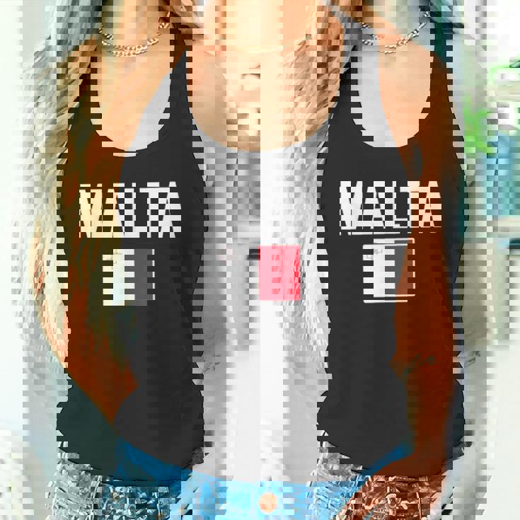 マルタ マルチーズ ティーフラッグ お土産ギフト タンクトップ