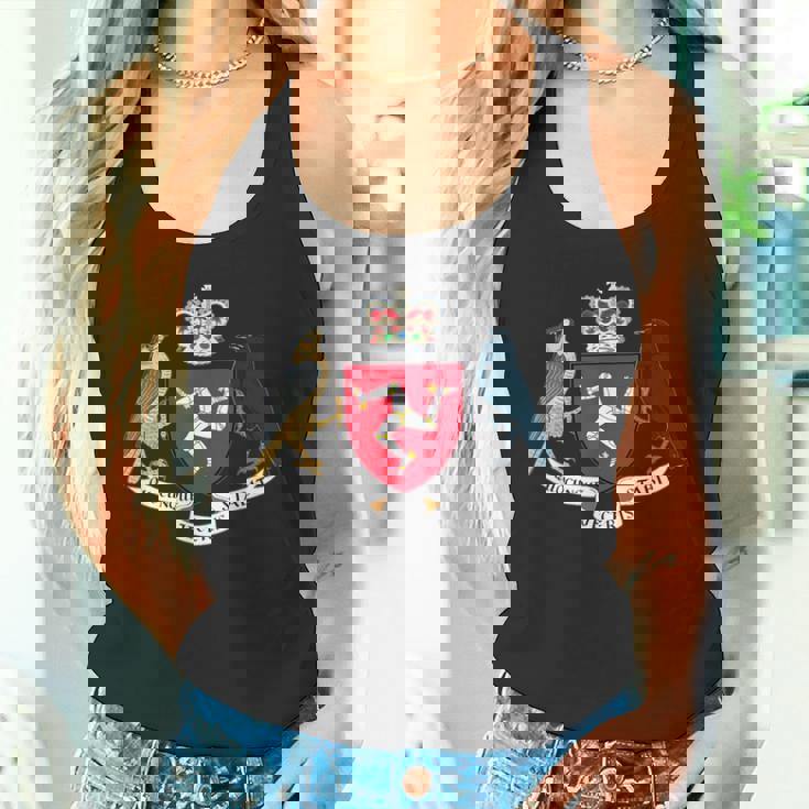 マン島の旗 3本の脚 マンの紋章 タンクトップ