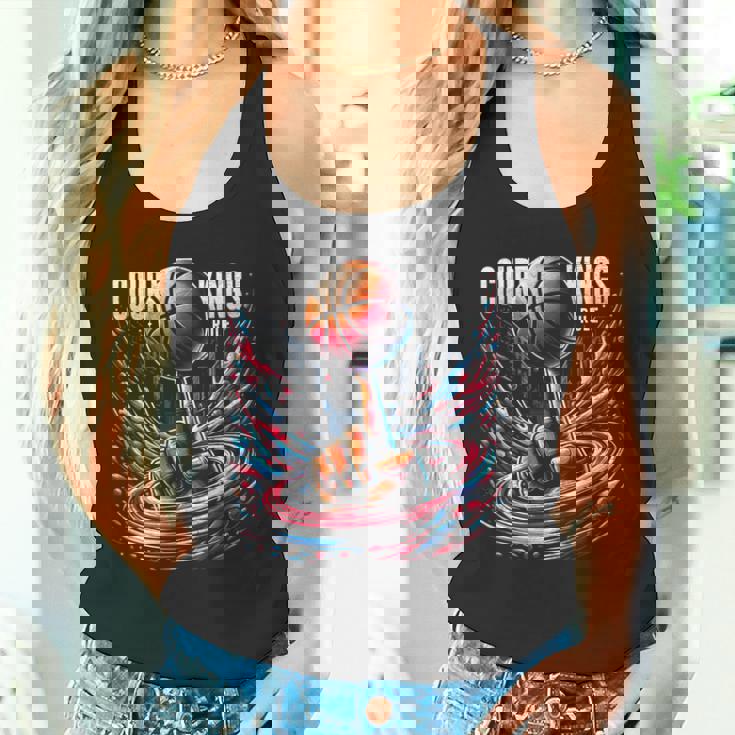 マーチ カレッジ バスケットボール トーナメント レトロ メンズ コート キングス タンクトップ