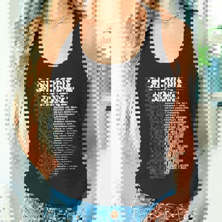 ミゲル アルケランジェル オラリオン サン・セント・マイケル スペイン語 エスパノール タンクトップ