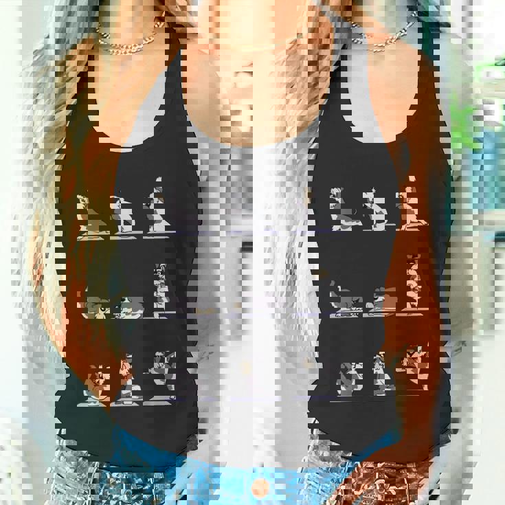 ミニチュア シュナウザー ヨガ タンクトップ