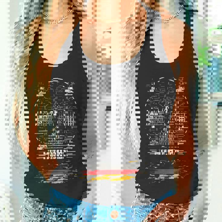 ミュンヘンお土産 ミュンヘン ドイツ国旗 タンクトップ