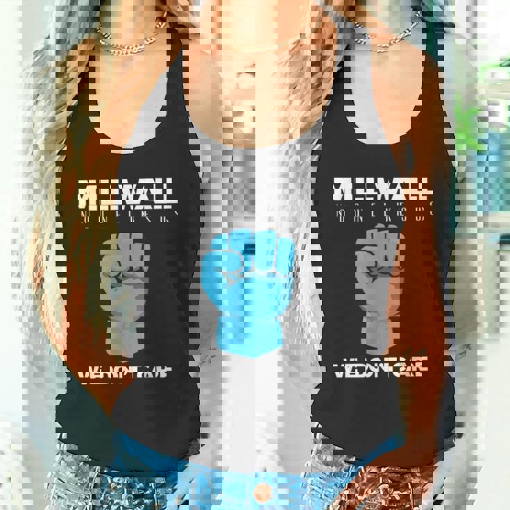 ミルウォール-誰も私たちを好きではない タンクトップ