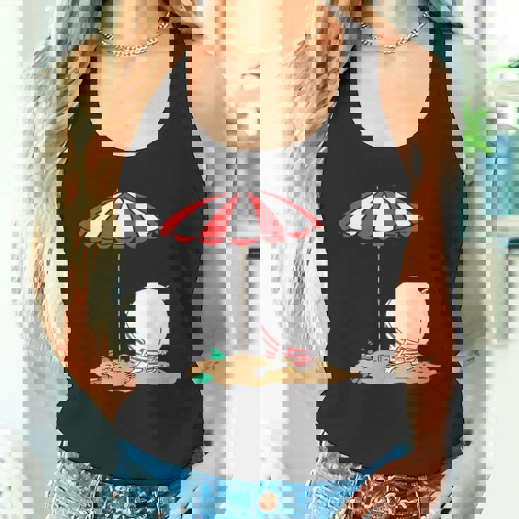 ムーミン ビーチで着替え タンクトップ