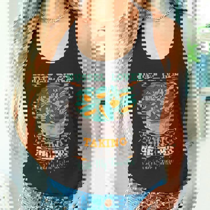 ムール貝 シーフード 貝 料理 グルメ 料理用 タンクトップ