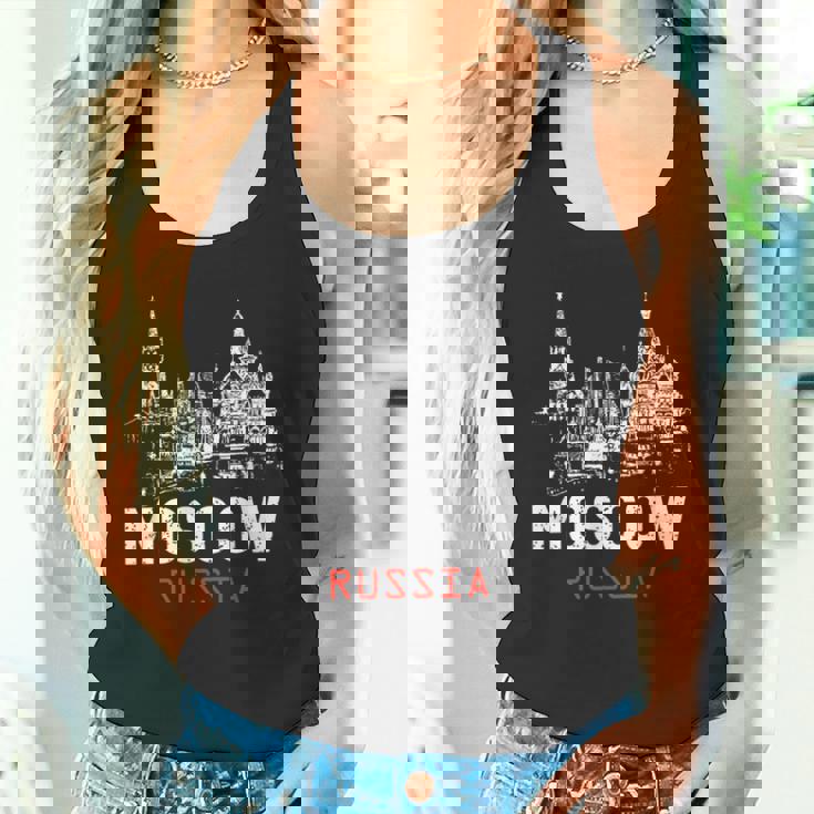 モスクワ ロシア タンクトップ