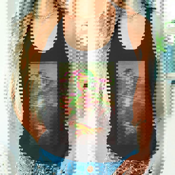 モナリザ有名な絵画アートワークレオナルドダヴィンチギフト Mona Lisa タンクトップ