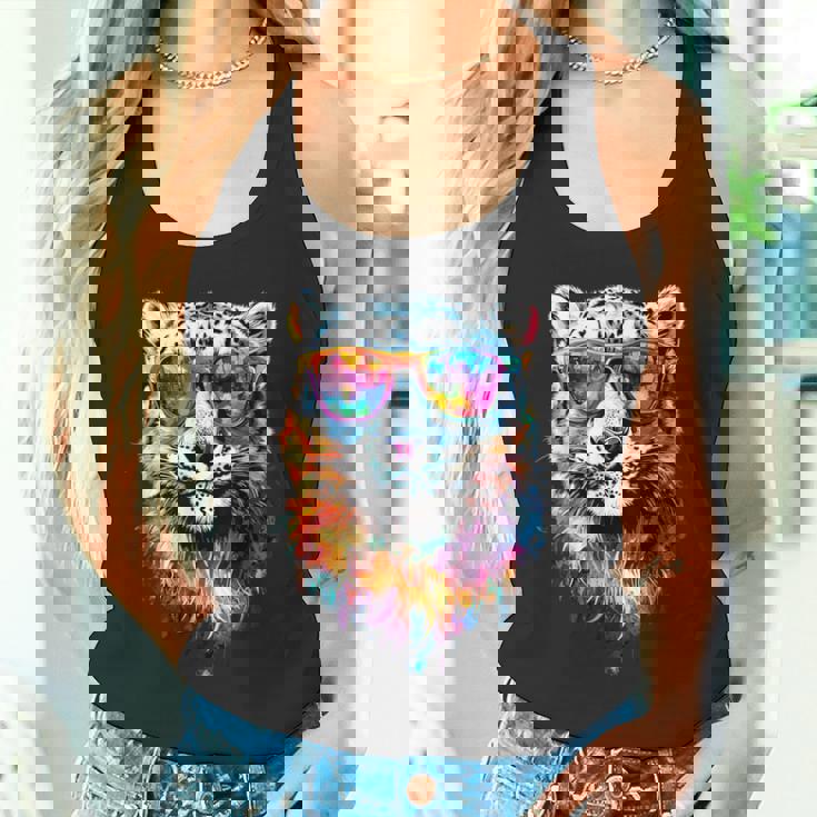 ユキヒョウ パンサー 大型ネコ科動物 ユキヒョウ タンクトップ