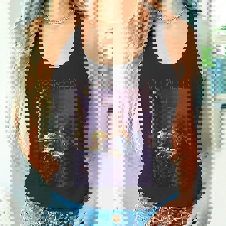 ヨハネス フェルメール アーティストのためのアート 天文学者 タンクトップ