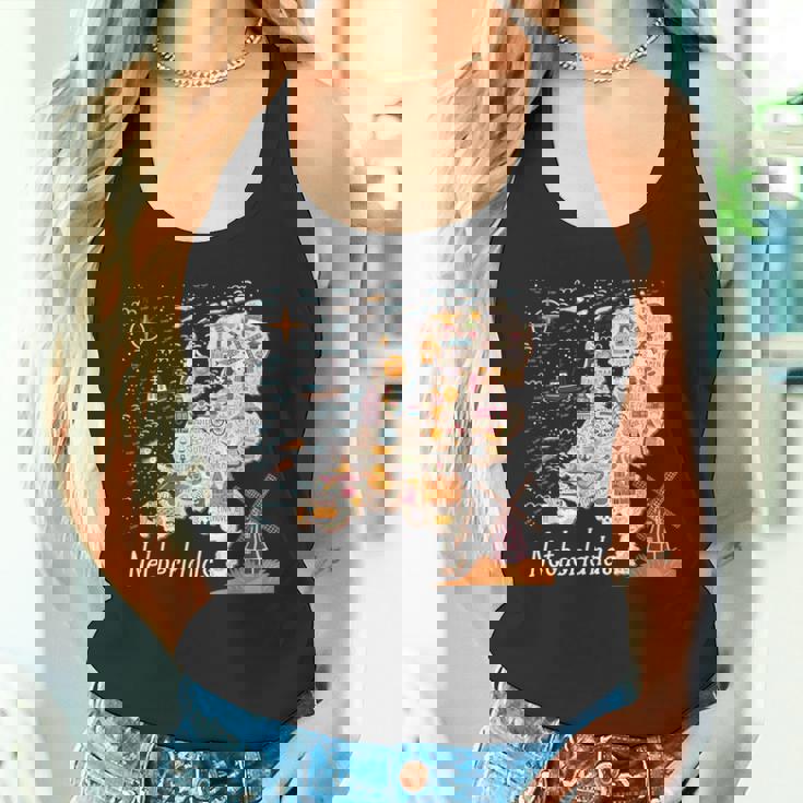 ヨーロッパ オランダ 地図 オランダ アムステルダム バケーション お土産 タンクトップ