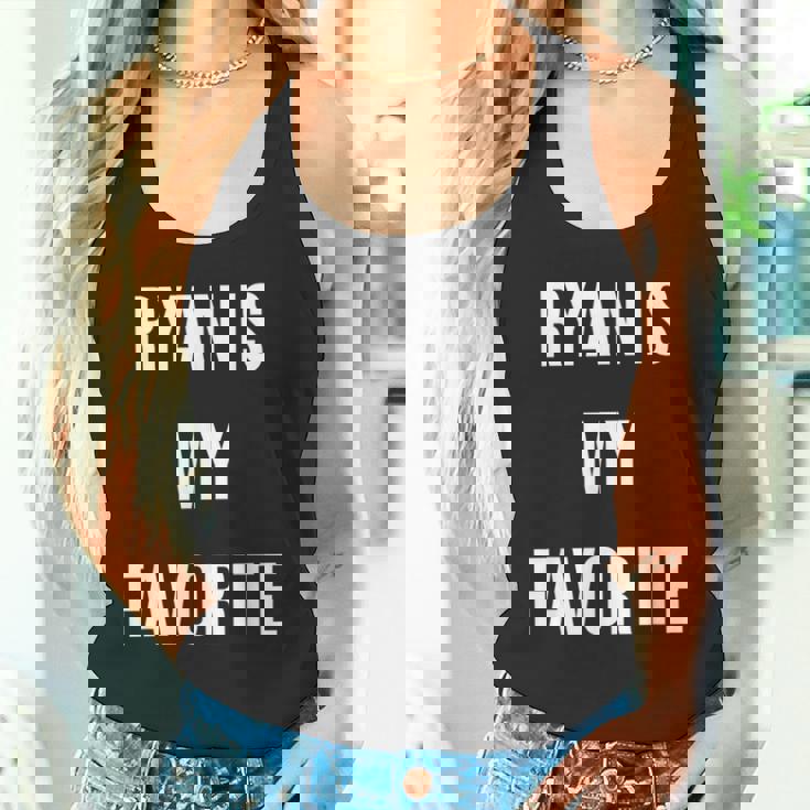 ライアンは私のお気に入り タンクトップ