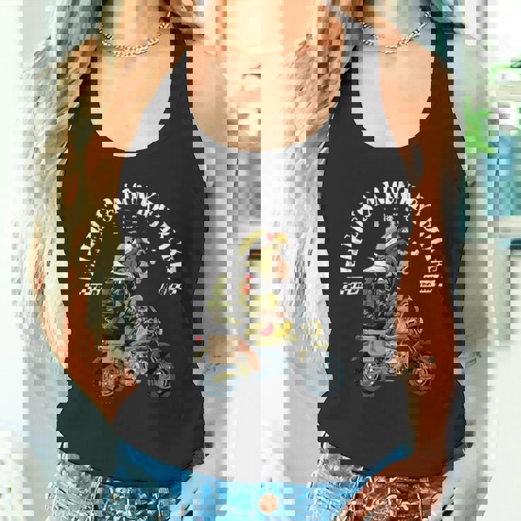 ライフ・イズ・ア・モンキーバイクジャパン タンクトップ