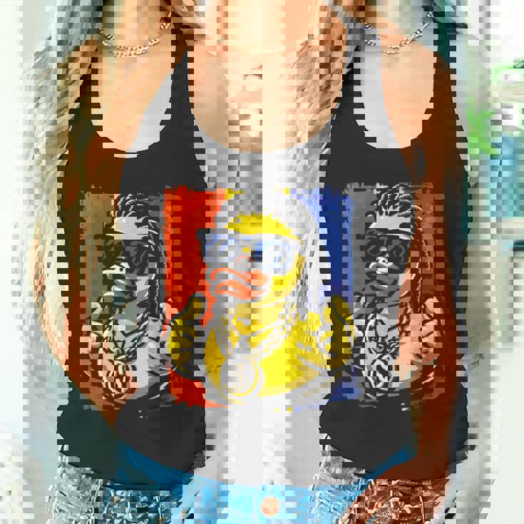 ラッパー ラバーダック ヒップホップ アヒル タンクトップ