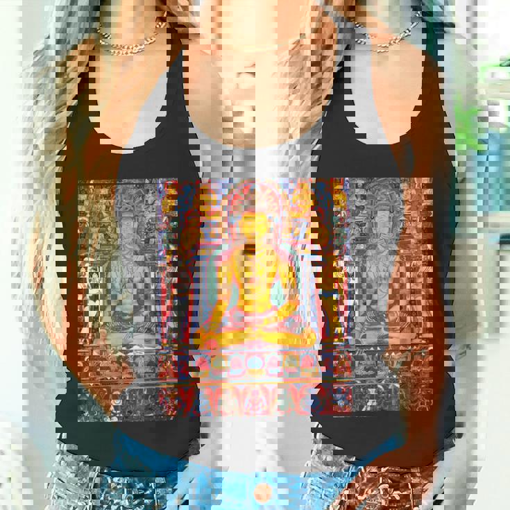 ラトナサンバヴァ チベット仏教 タンカ 曼荼羅 仏教 タンクトップ