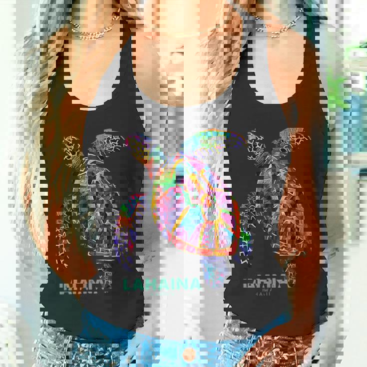 ラハイナ マウイ ハワイ ティー ダイビング バケーション サーフィン ウミガメ タンクトップ