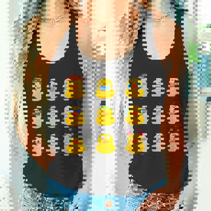 ラバーアヒル、きしむアヒル、ナインバスダック、ラバーアヒル タンクトップ