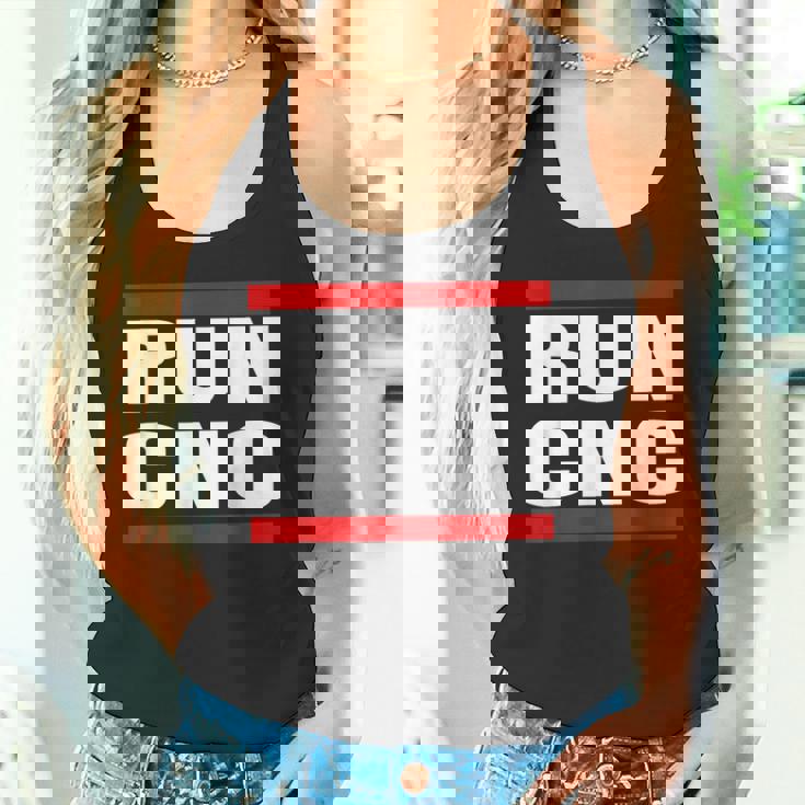 ラン Cnc マシニング メカニック Cnc フライスカッター プログラマー タンクトップ