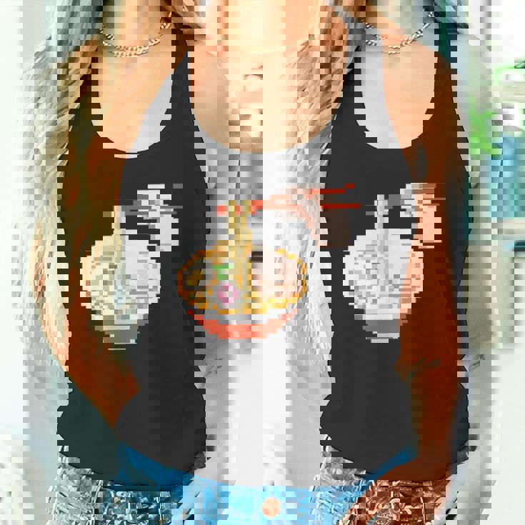 ラーメン ドット絵 タンクトップ