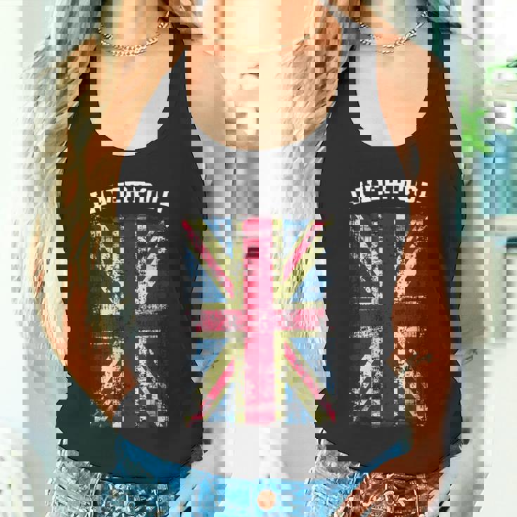 リバプール ギフト リバプール イングランド グレートブリテン タンクトップ