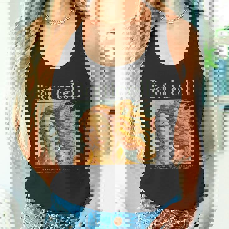 ルネッサンス美的ボッティチェリ ヴィーナスの誕生 アートデザイン タンクトップ