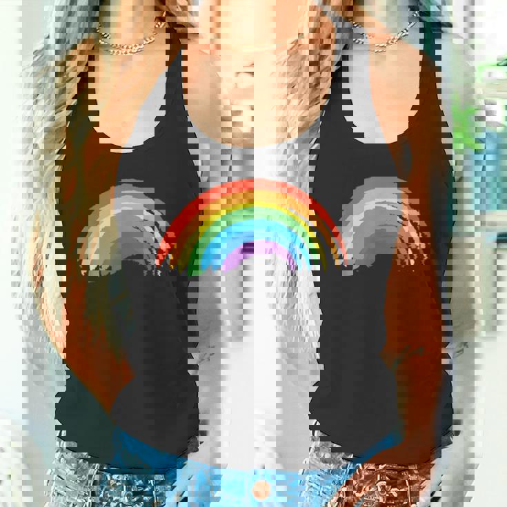 レインボーデザイン レインボー タンクトップ