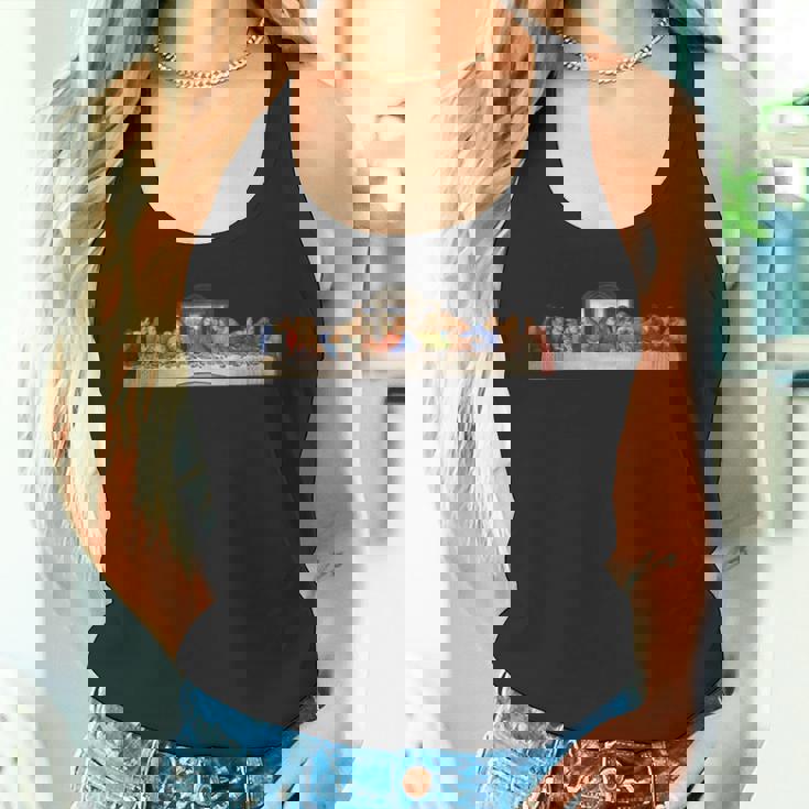 レオナルド・ダ・ヴィンチによる最後の晩餐ルネッサンスの絵画 タンクトップ