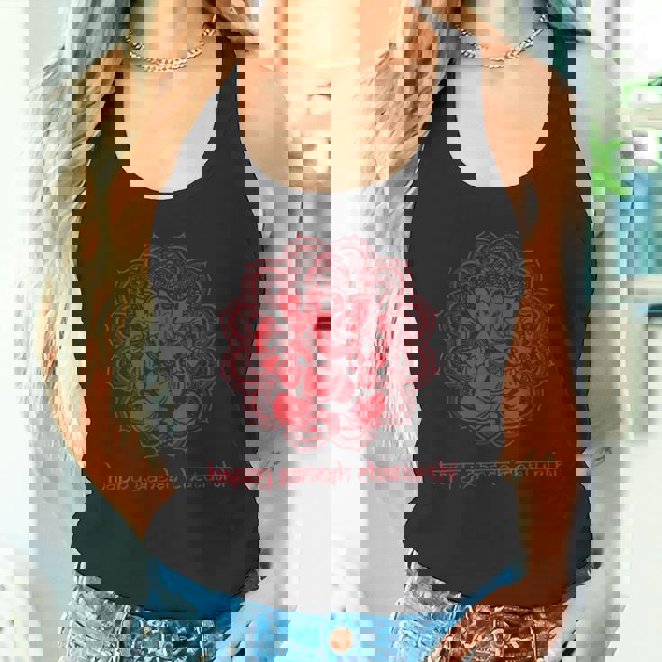 レッドガネーシャハッピーガネーシャ Chartuthi タンクトップ