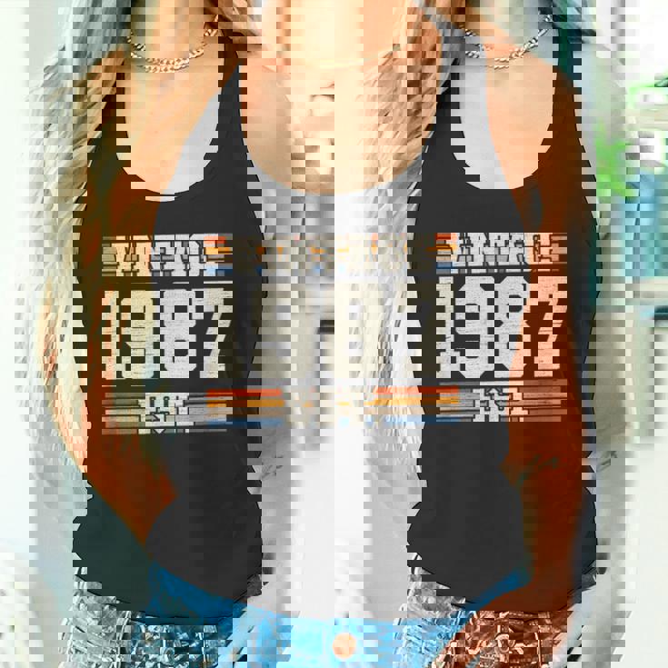 レトロ 38 年 ヴィンテージ 1987年 創業 38 周年 タンクトップ